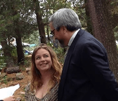 Author getting married.